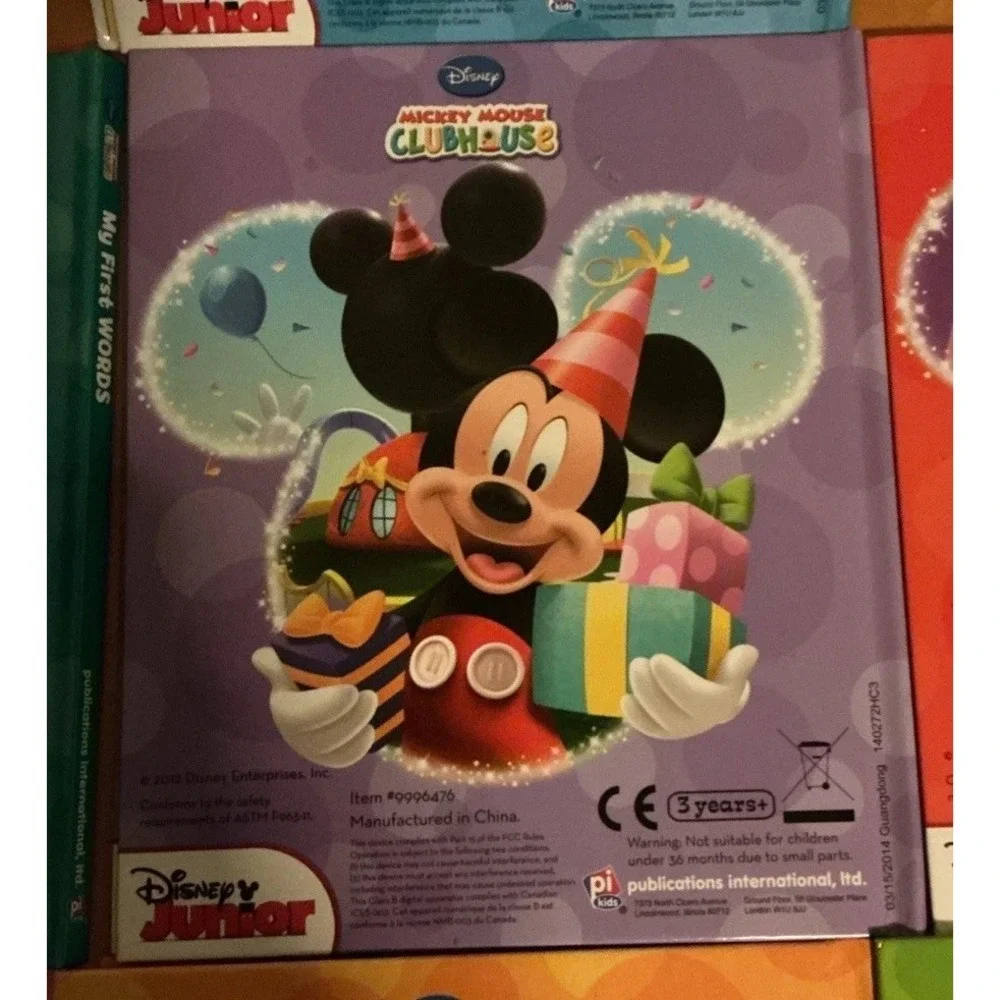 Mickey Mouse Clubhouse My‎ First Smart Pad Books Lot Of 7, ABC, 1 2 3, Words